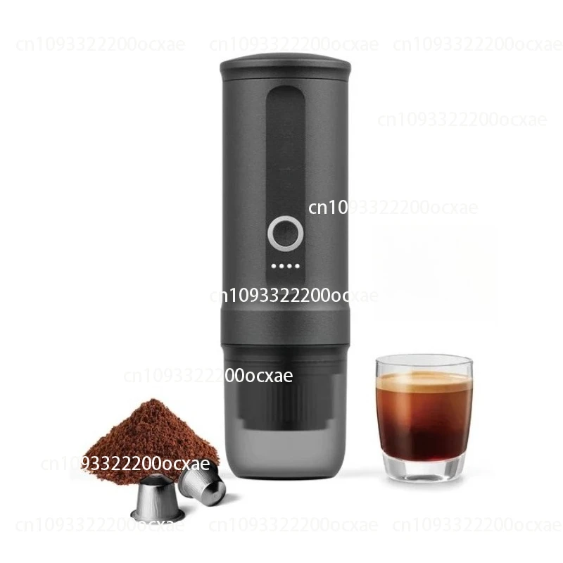 

Portable hand-held coffee maker Heated camping hiking automatic car small capsule ultra-light