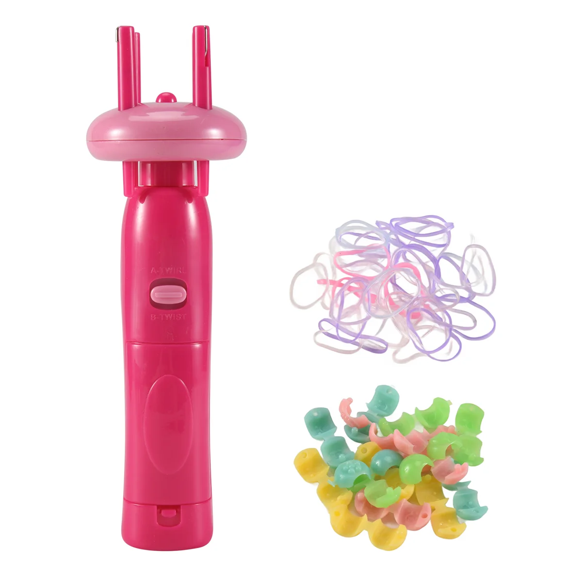 HOT Women Portable Electric Automatic Diy Hairstyle Tool Braid Machine Hair Weave Roller Twist Braider Device Kit