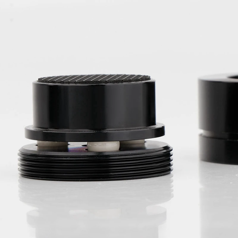 Suporte de alto-falante de áudio hifi, 4 unidades, amplificador de febre, cd player, tripé, alto-falante, absorvente de choque, bola de cerâmica