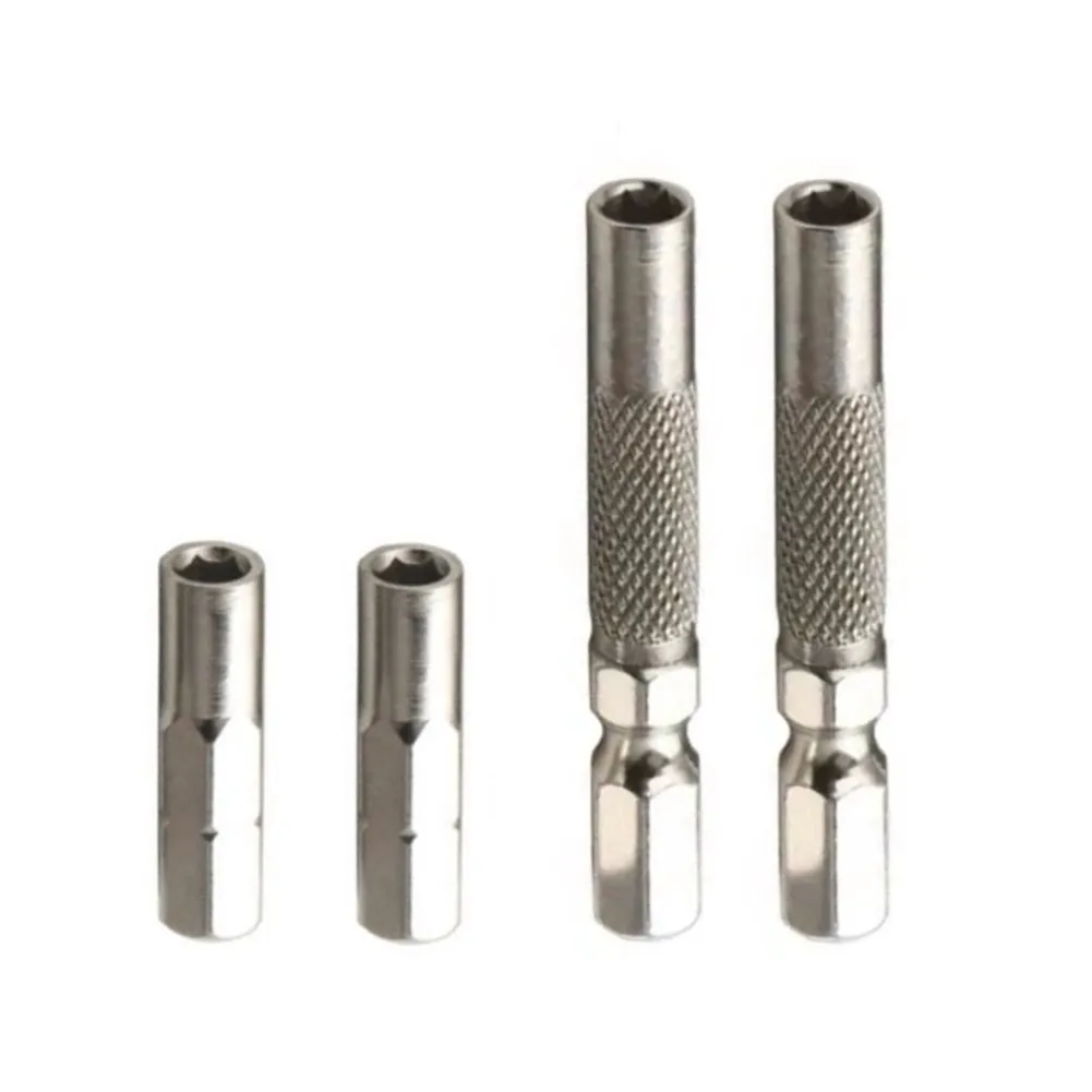 Electric Tool Adapter Bit Adapter 25mm Length Built-in Magnet Conversion Adapter For Electric Screwdriver 25mm Construction Site