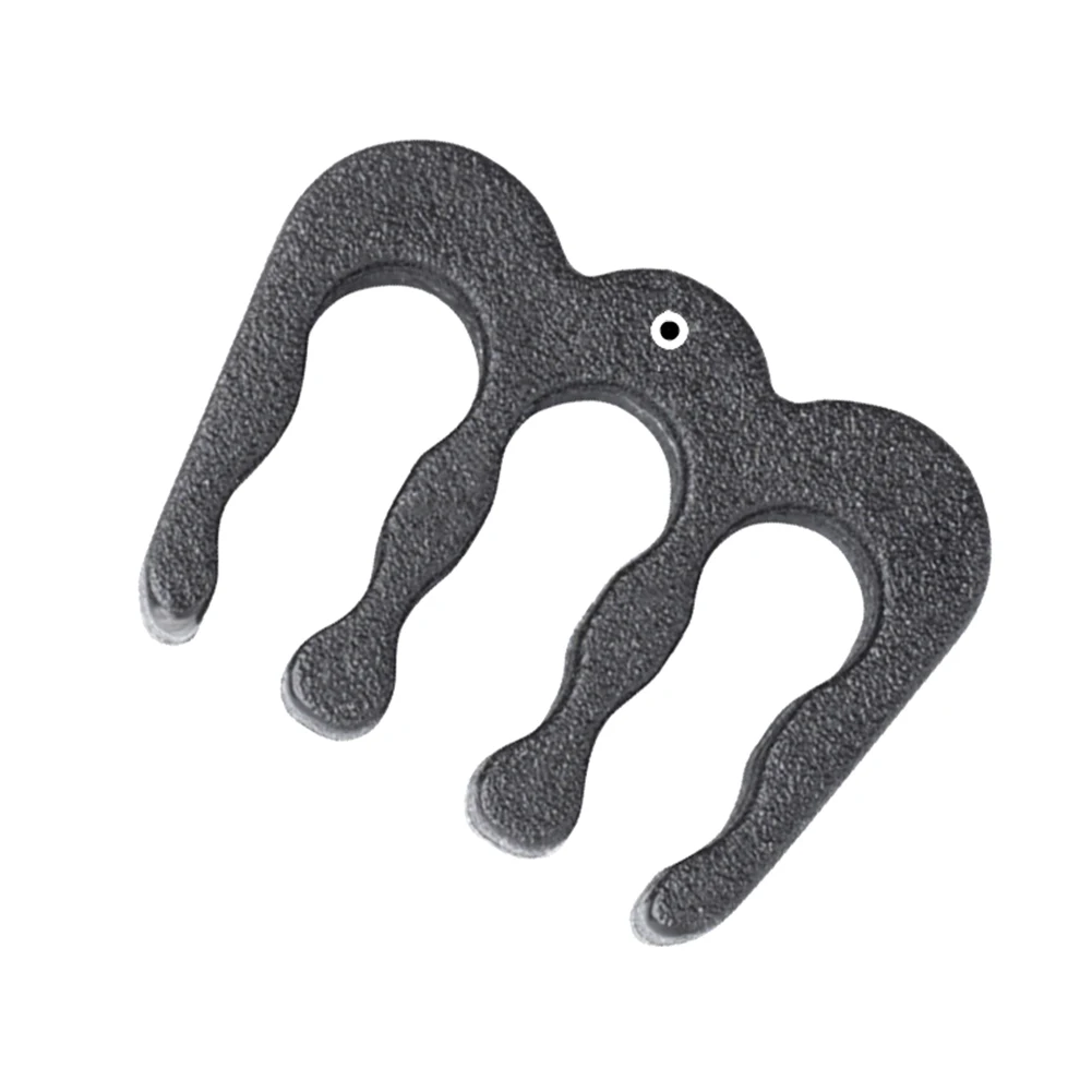 24pcs cabo pente organizador cabos de alimentação do PC fiação computador cabo gerenciador braçadeira