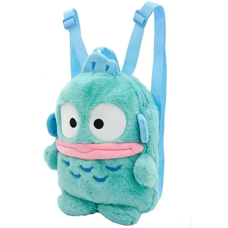 Sweet Sanrio Kawaii Anime Doll Storage Hangyodon Lovely Backpack Cute Cartoon Y2k Crossbody Bag Fashion Gifts for Kids