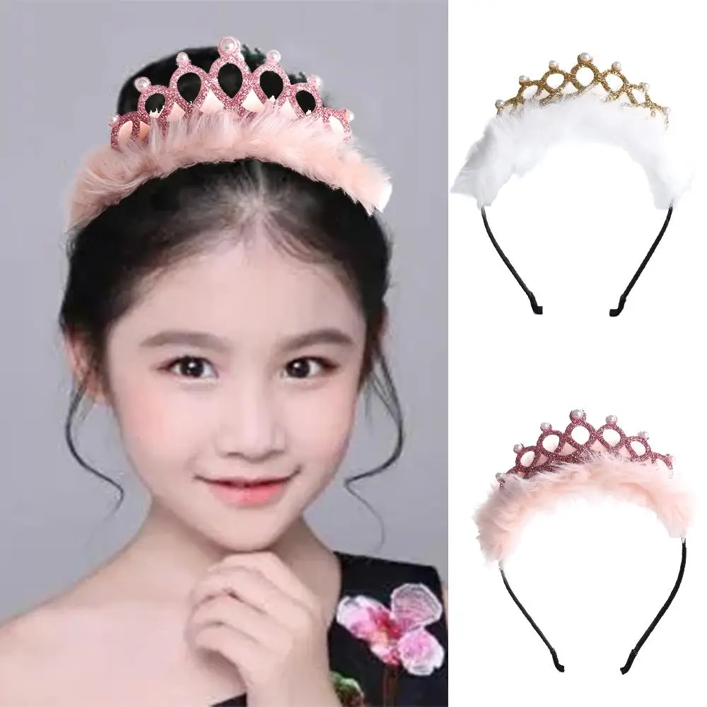 

Lovely For Party Girls Crown Hair Hoop Birthday Headwear Hair Band Headband