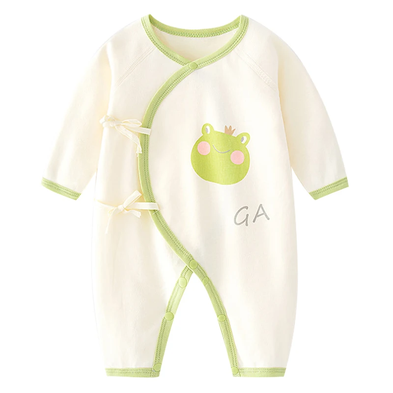 Primavera autunno vestiti appena nati 0 3 mesi Cartoon Cute Soft Cotton Baby Stuff Girl pagliaccetto tuta infantile Toddler Boy Outfits BC291