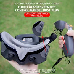 Applicable to DJI Avata2 Crossover Rocker 3 Charging Port Dust Stopper Flight Glasses 3 Dust Stopper Accessories