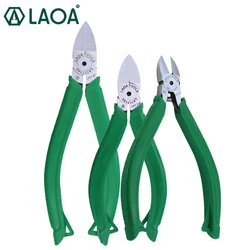 LAOA Plastic Nippers Pliers Soft Handle Diagonal Pliers Electrical Wire Cutting Side Snips Flush Plier