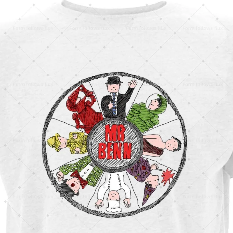 

2026 men T-Shirt Hoodie Mr Benn – Colour Children's TV Family Father's Day Kids Hand Drawn Comic style Unisex S-6XL Plus Size Fr