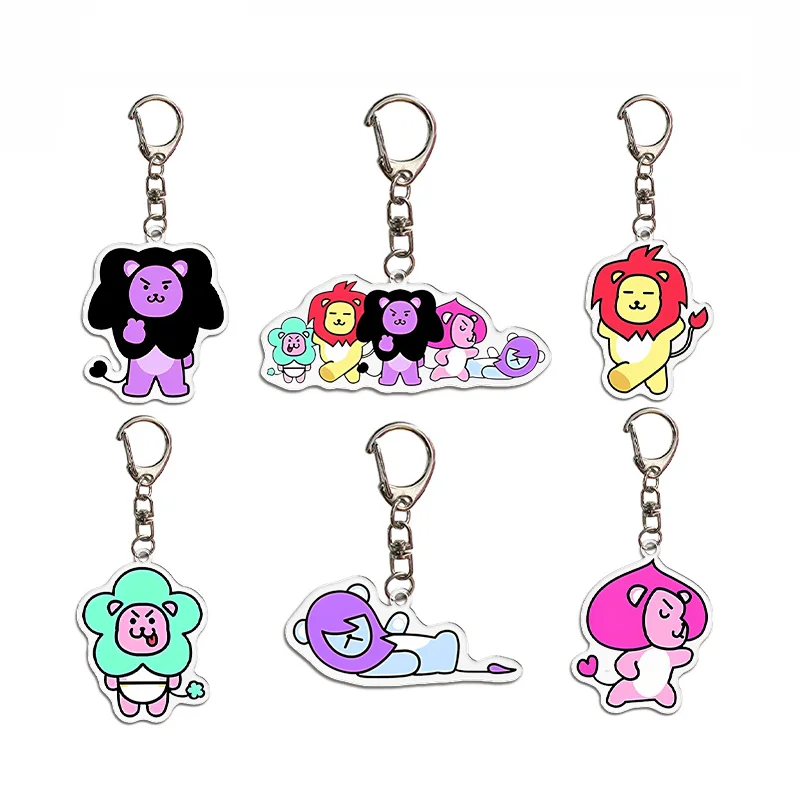 

SajaBoys Инь Эбби ‌ Брелок для косплея Baby Mystery Romance, акриловая сумка, подвеска, брелок для ключей, орнамент, аксессуар, реквизит