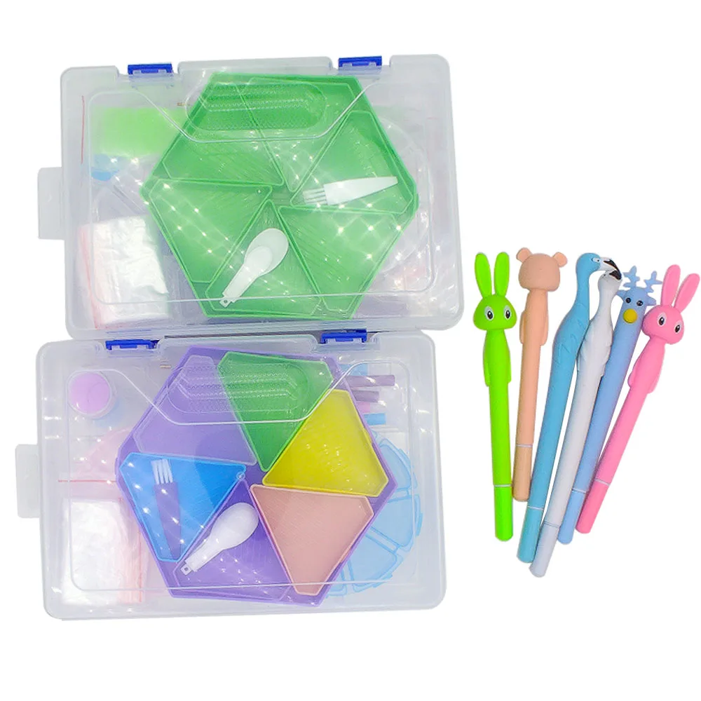 Multi-functional Diamond Painting Storage Box, Multi-functional Art Tool Kit, DIY Accessories