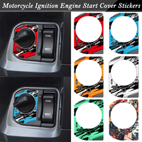 For Honda PCX160 2021-2024 New Click 160  ADV160 Motorcycle Ignition Engine Start Cover Stickers Moto Key Hole Decal Accessories