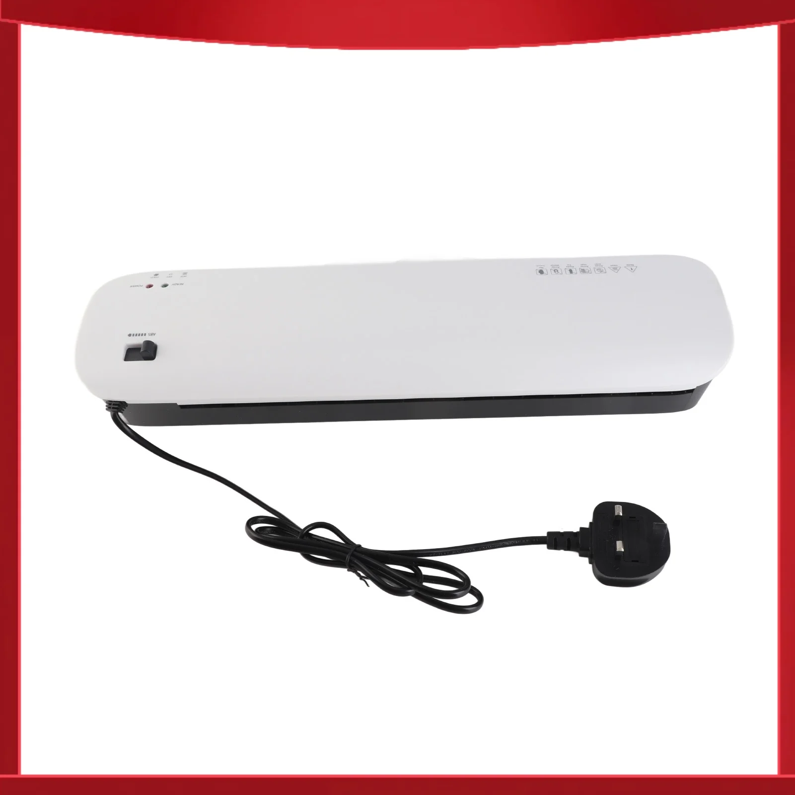 Laminator Machine Set A3 Size Hot and Cold Lamination 2 Roller System with 25 A3/A4/A5/A6 Laminating Pouches Corner Rounder