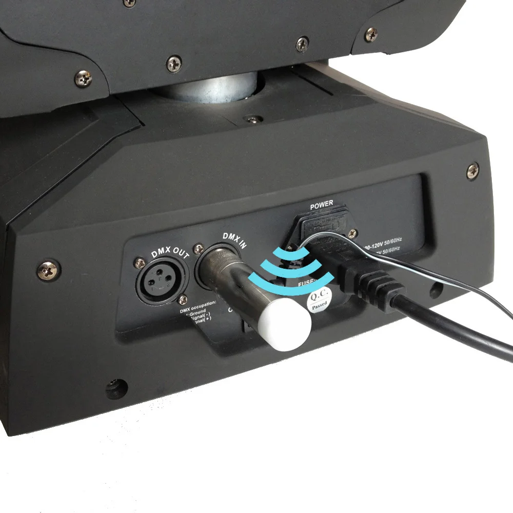 DMX512 ملحق Lixada 2.4G ISM DMX512 اللاسلكية أنثى XLR استقبال LED الإضاءة للمرحلة الاسمية كشاف إضاءة للحفلات ملحق لاسلكي #6