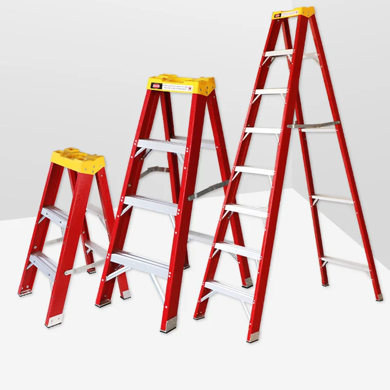 FRP herringbone ladder, insulating ladder A-shaped tool ladder