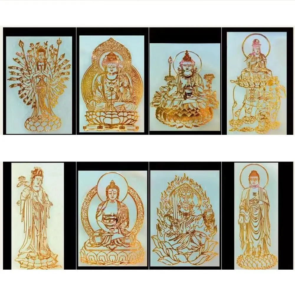 Gift Buddha Buddhist Sticker Chinese Zodiac Chinese Mythology Phone Case Stickers Lucky Charm Mobile Phone Sticker Phone