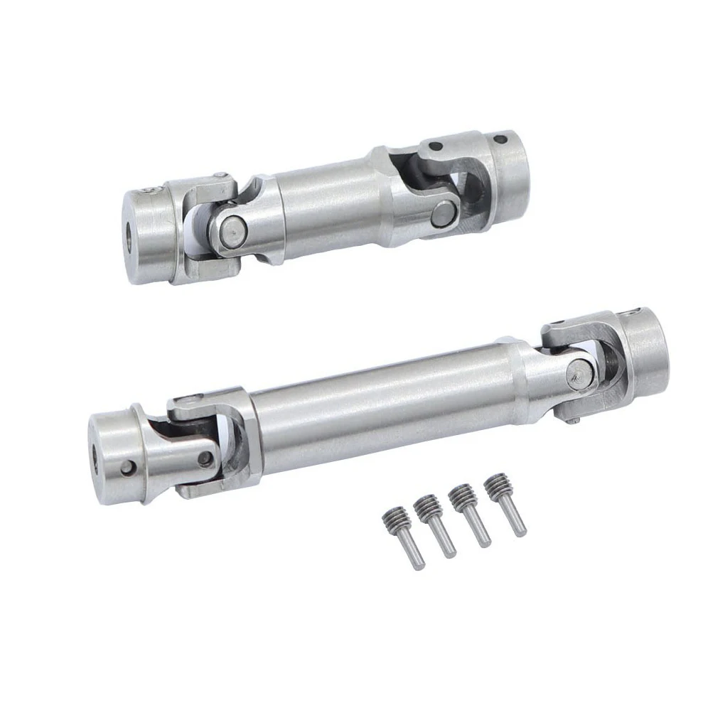 

2pcs for TRX4M Stainless Steel Center Drive Shaft CVD 9751 for TRX4M 1/18 RC Crawler Car Upgrade Parts