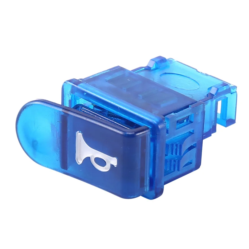 

40X мотоциклетный звуковой сигнал, кнопка включения, кнопка запуска для Honda DIO ZX AF27 AF28 AF34 AF35, синий