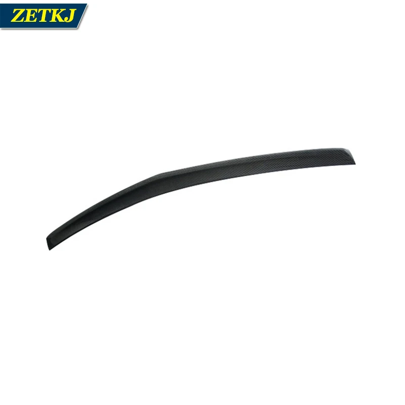 Modify to V Style Real Carbon Fiber & FRP Rear Wing Trunk Spoiler For BENZ E Class W212 E180 E200 E300 2010+ Exterior Decoration