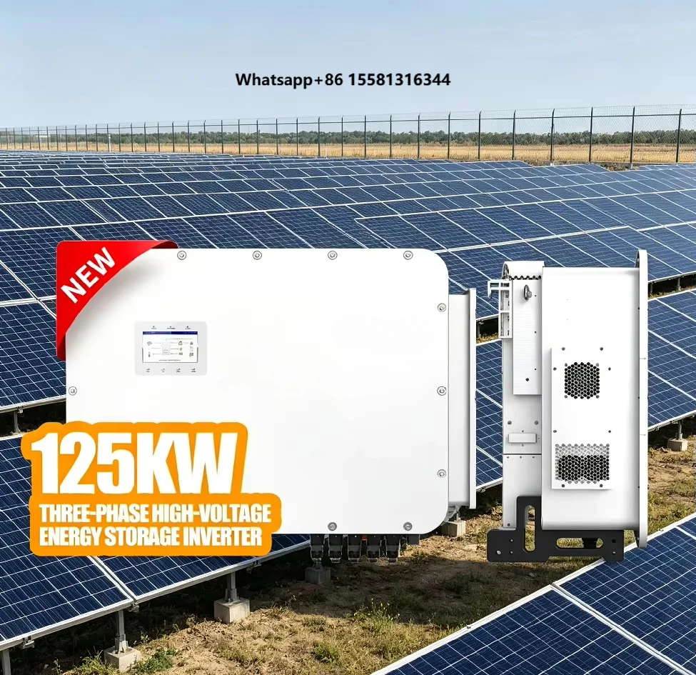 125kW 150kW 200kW Solis 3-Phase Hybrid Inverter Battery Integrated System for Agricultural Farm Solar Storage System Solution