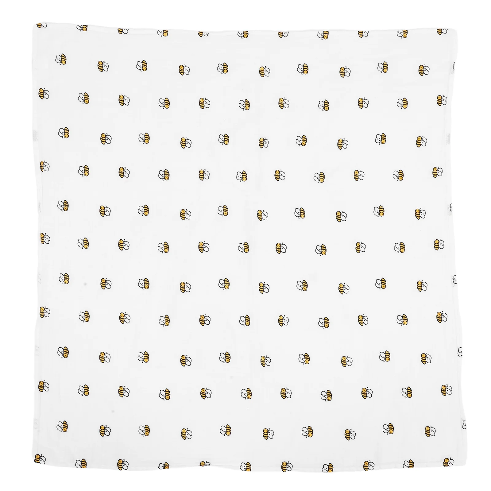 

Baby Swaddle Blanket Soft Lightweight Cotton Fabric Bee Pattern Newborn Infant Wrap Unisex Swaddle For Girls Boys