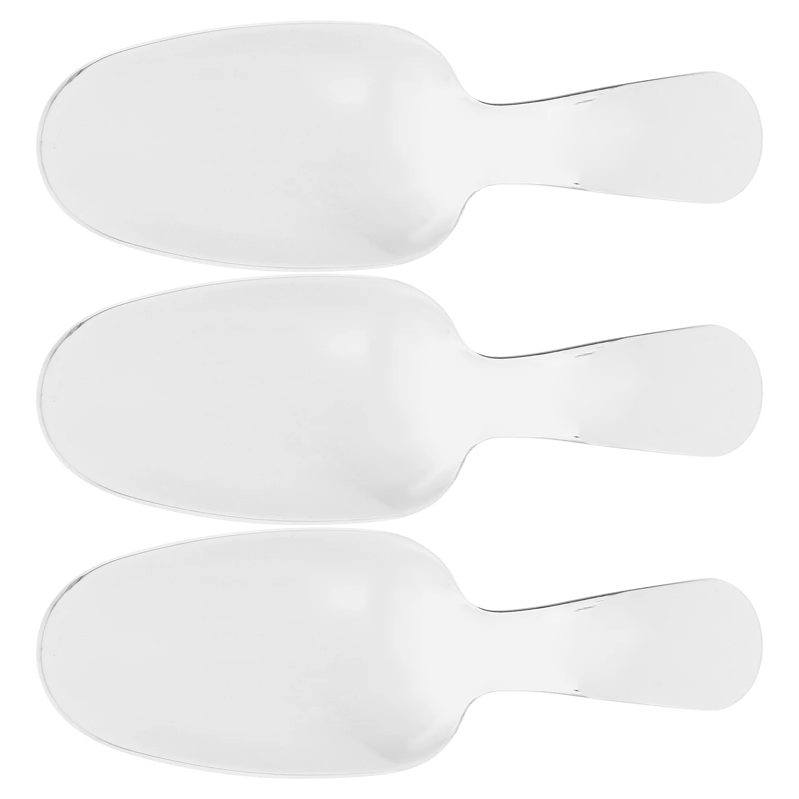 

3 Pcs Dessert Spoon Scoops with Short Handles Spoons Creami Coffee Stainless Steel 304 Kitchen Tableware Baby Pickle Candy