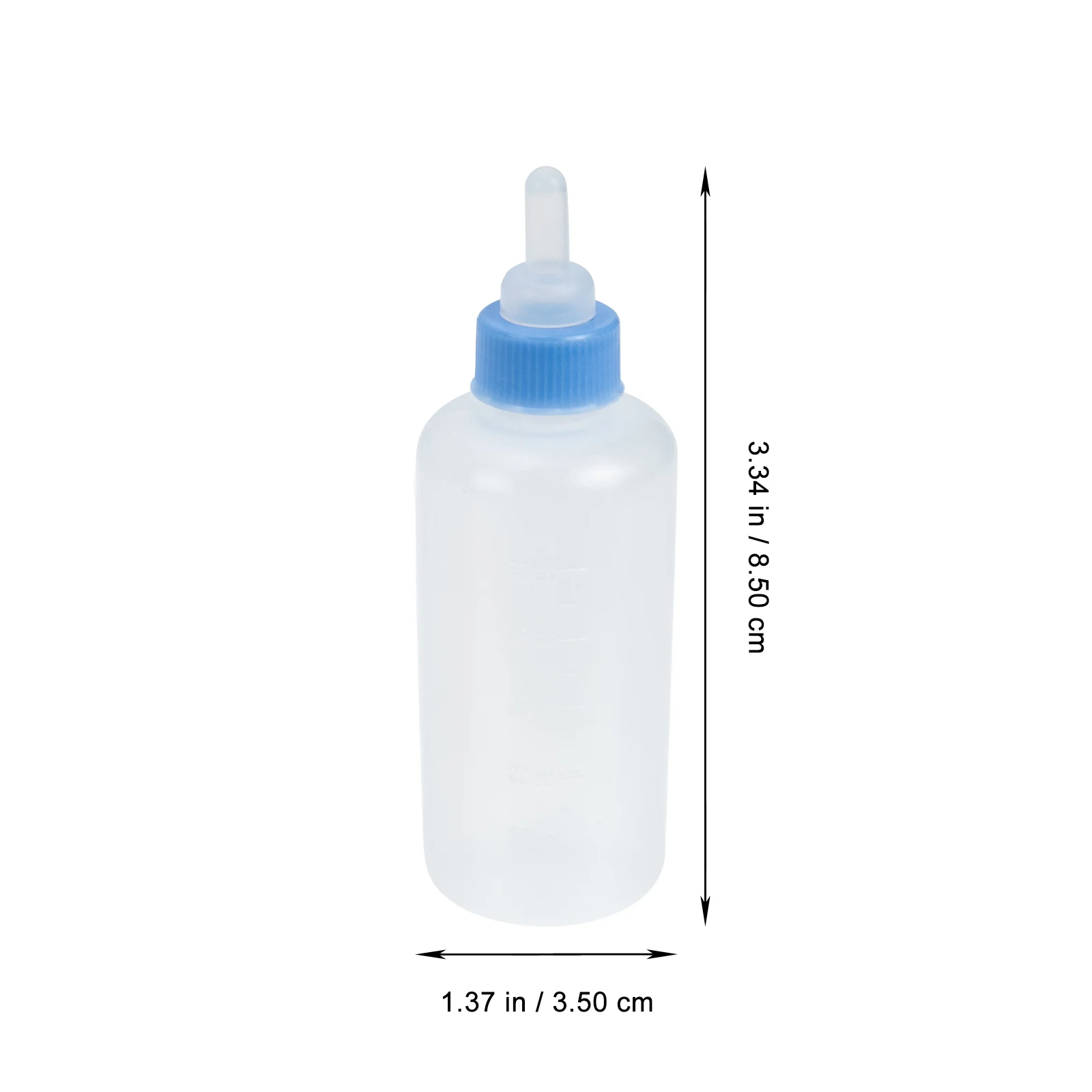 

3pcs Cat Milk Bottles Lightweight Feeding Supplies Premium Plastic Dog Nursing Bottles Leakproof Water Hamster Feeding Tools
