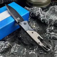 BM 535 Folding Pocket Knife D2 Blade Wilderness Survival Hunting Convenient Carry Cutting Multi-functional Outdoors Camping Tool