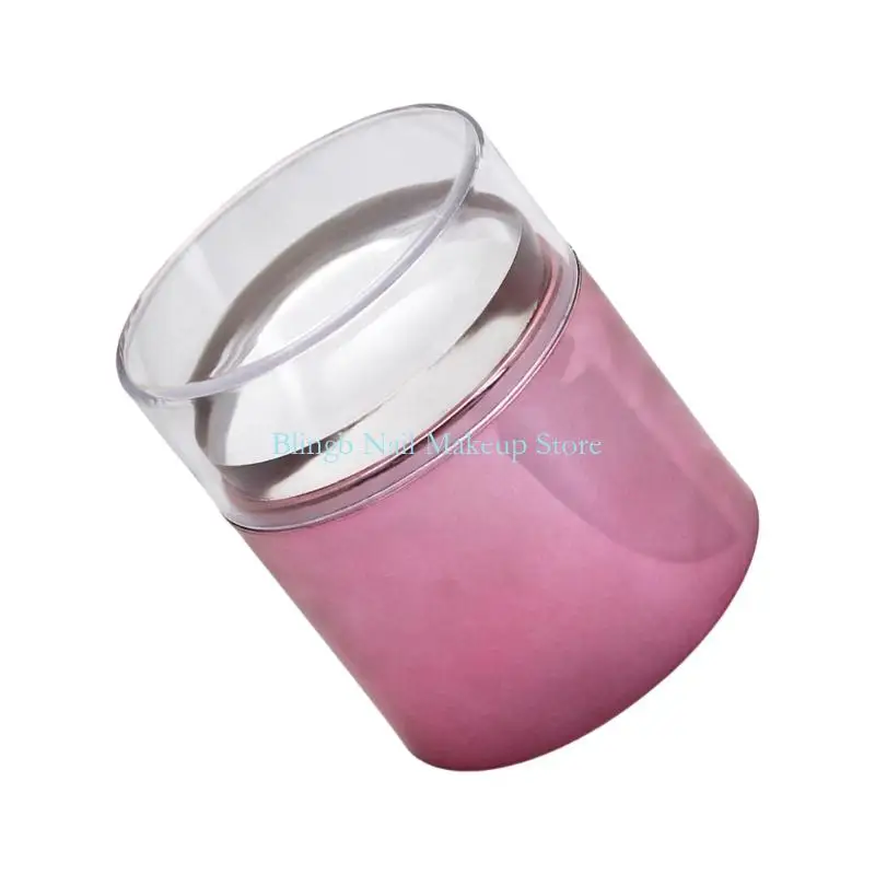 28TA 실리콘 네일 스탬프 스탬퍼 도구 네일 아트를위한 생생한 패턴 복제