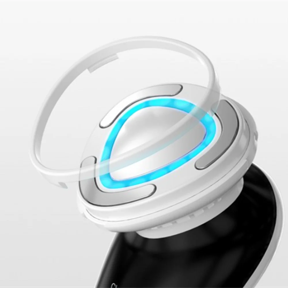 La cura del viso calda e fredda ha condotto lo strumento di bellezza per il rafforzamento della pelle del massaggio di sollevamento del viso leggero