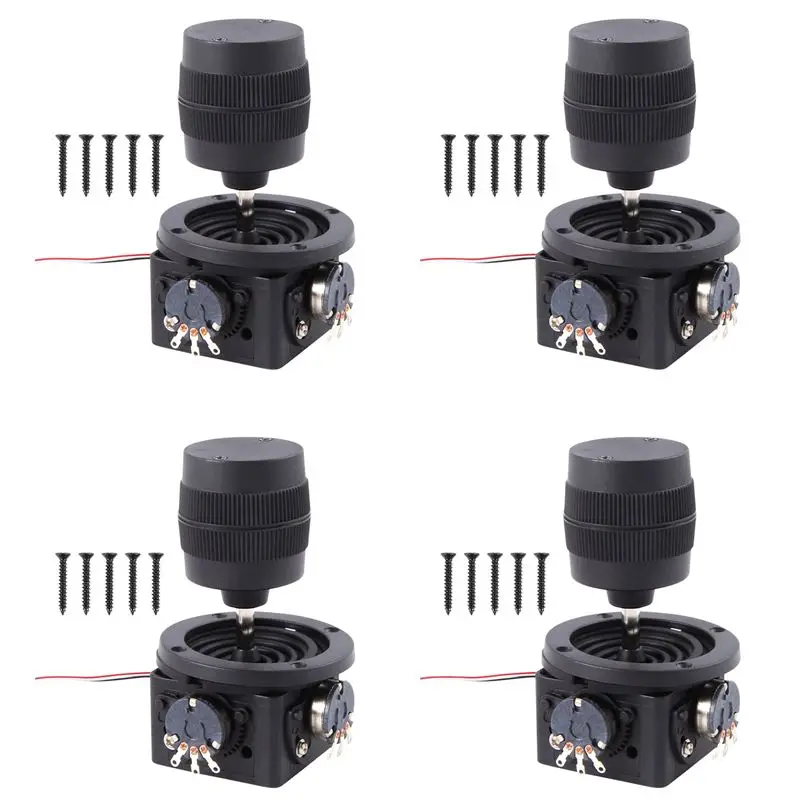 

4X 3-Axis Joystick Potentiometer R300B-M2 5K 3D Security Yuntai Control Ball Machine Keyboard Monitor Joystick