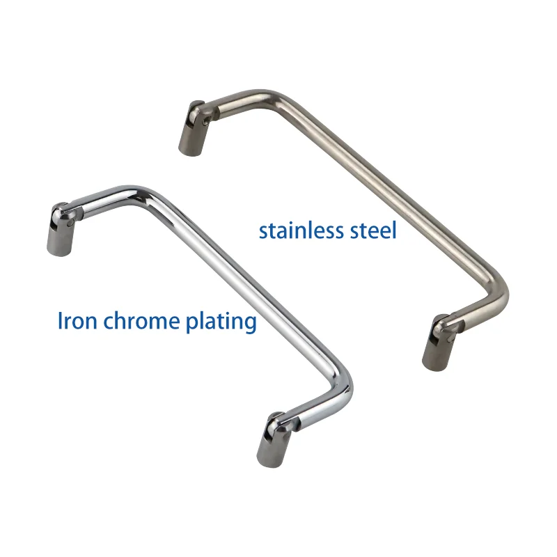 Solid U-Shaped 304 Stainless Steel Or Iron Round Steel Handle Indoor Drawer Handle Cabinet Toolbox Handle
