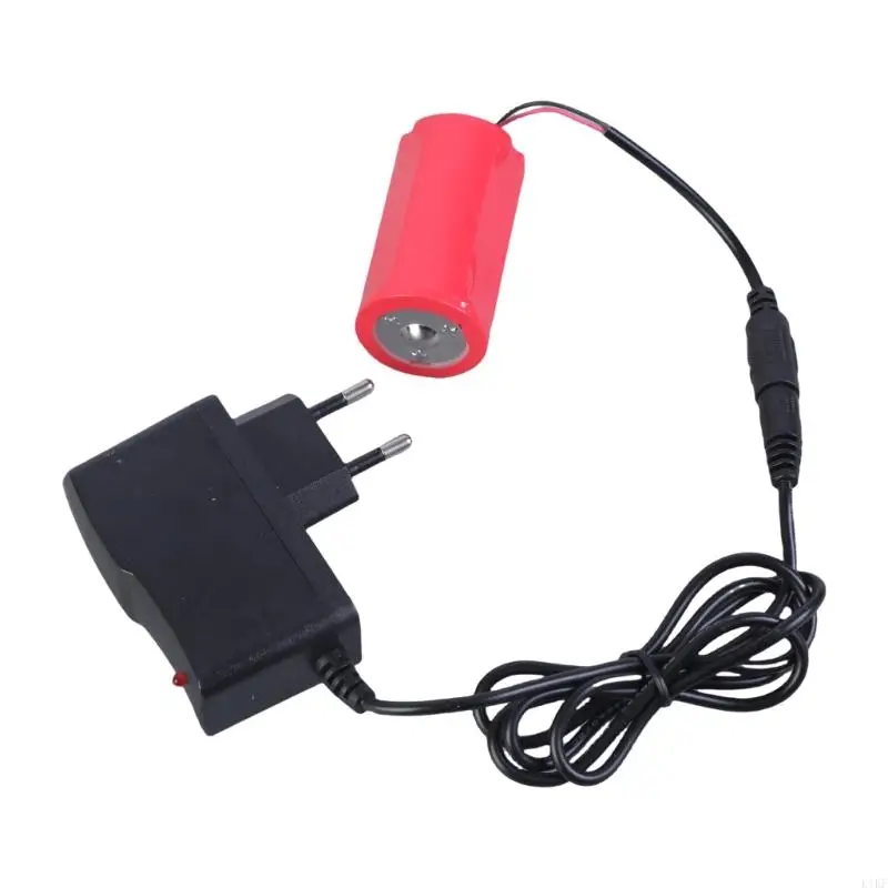 Câble d'élimination batterie l'adaptateur batterie 6V LR20 D pour l'instrument Toi jouet k1kf