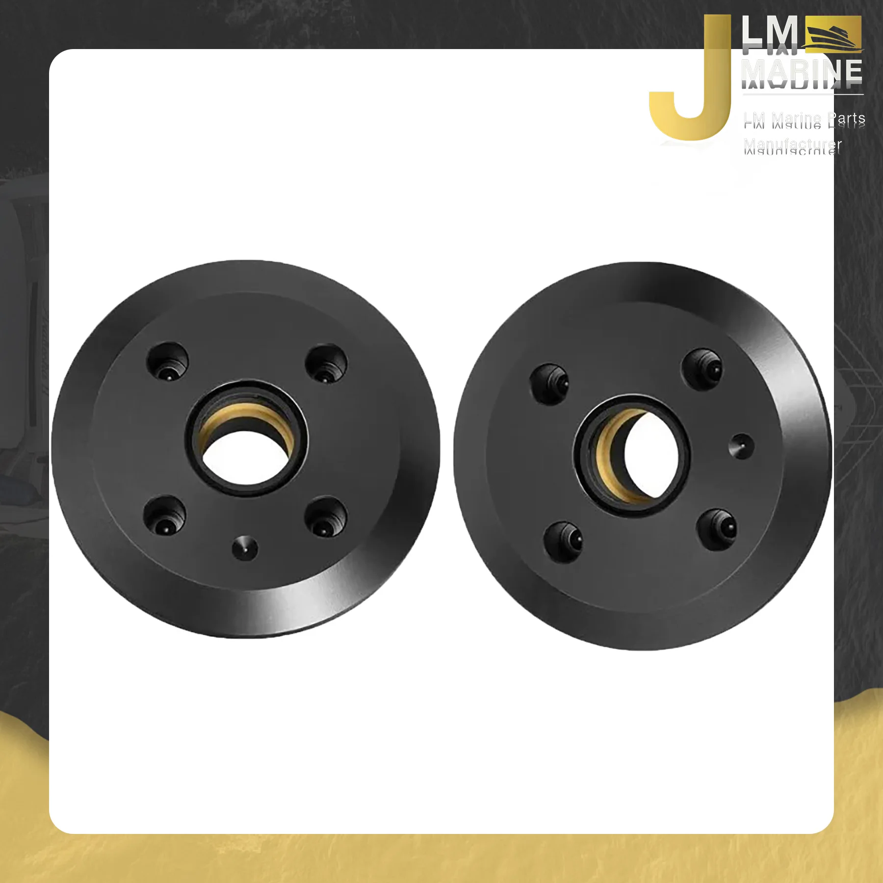 2Pcs 896157A01 Outboard Trim Rod Cap Seal Kit Fits Mercury 200 To 400 HP Verado Pro 4 Stroke Engines 8M0118298 8M0118299