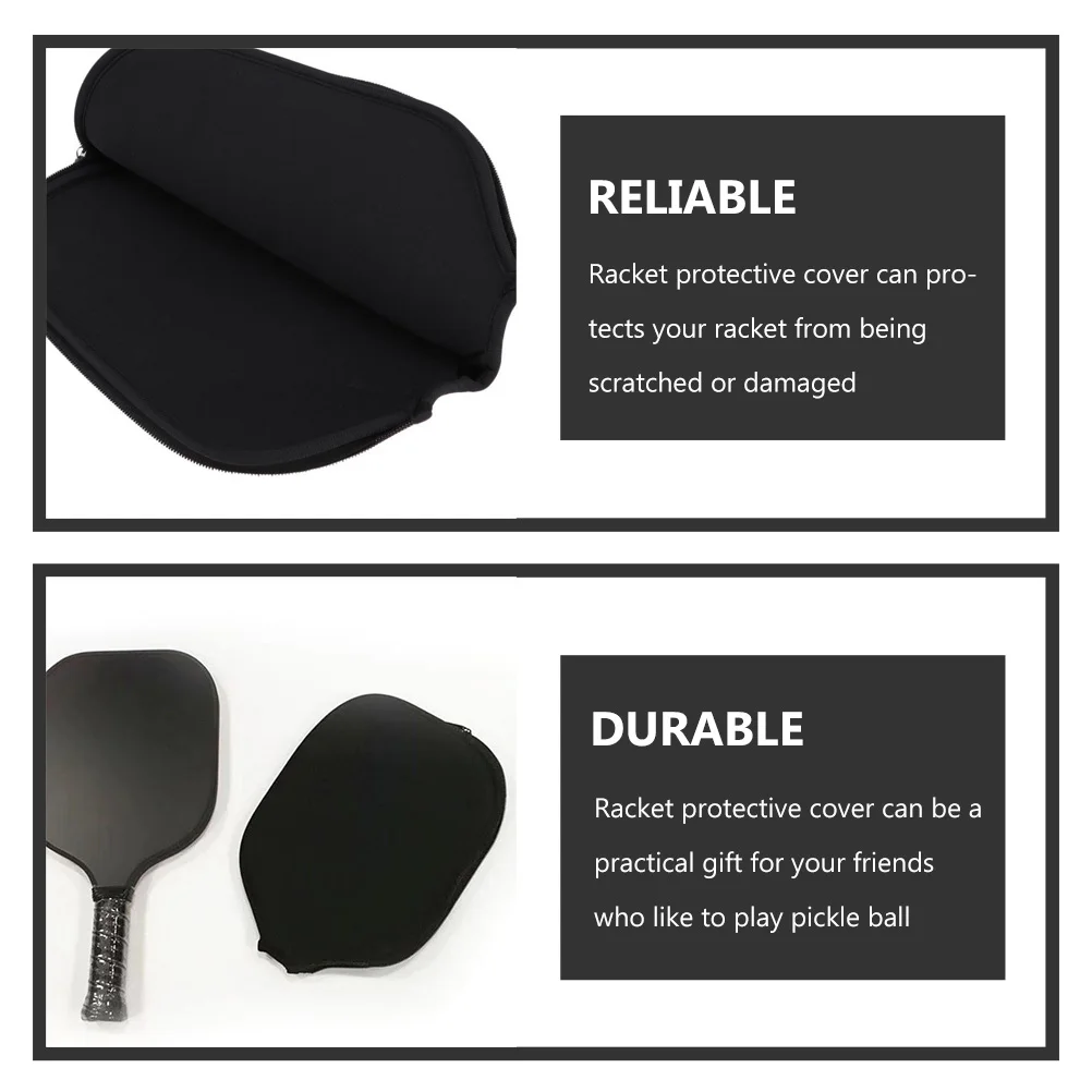 

Racket Protector Neoprene Paddle Cover Table Tennis Ball Sports Protective Sleeve Cases