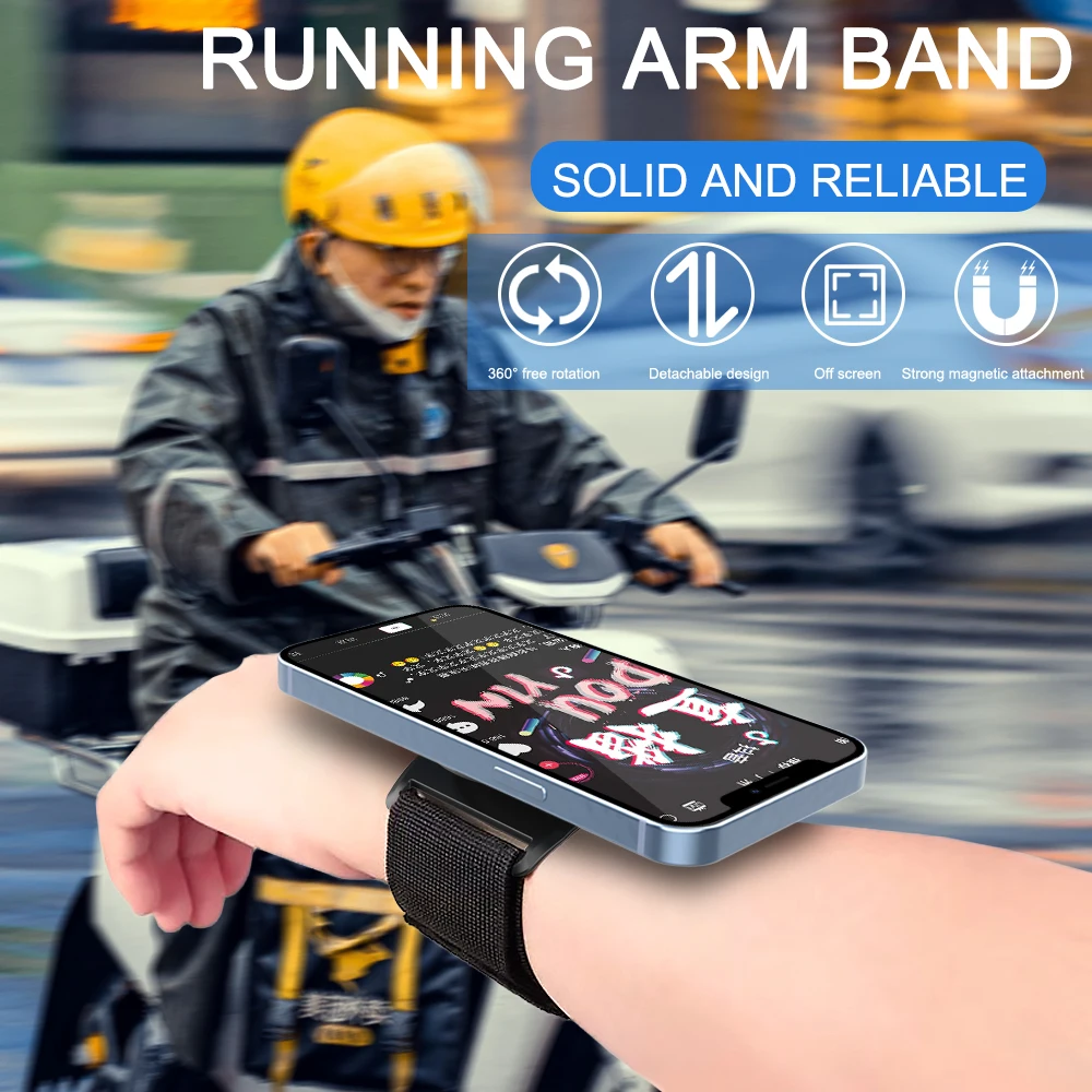 Mobile Phone Holder Wrist Strap Universal Strong Magnetic Suction Phone Bracket Water Cup Cell Phone Stand for for Stanley Cup