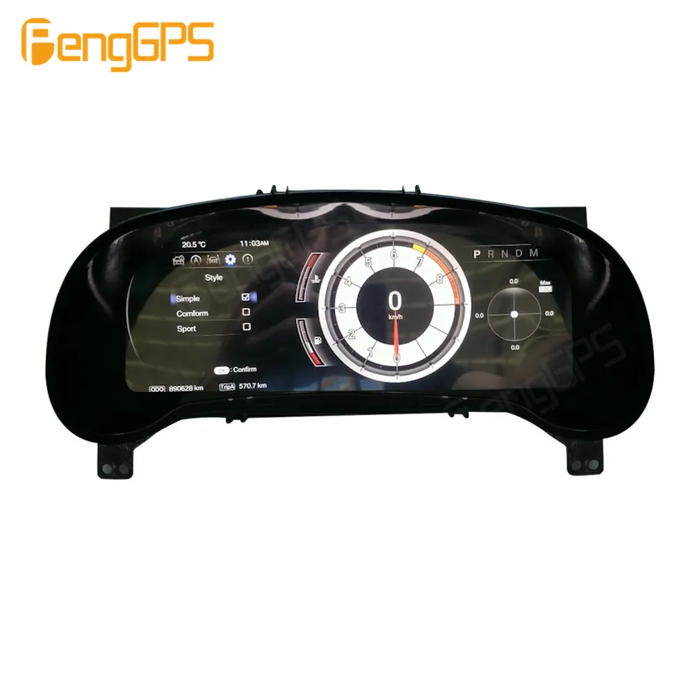 

Digital LCD Virtual Cluster Cockpit Android For For Lexus RX 2018 2019 2020 2021 Dashboard Panel Speed Meters