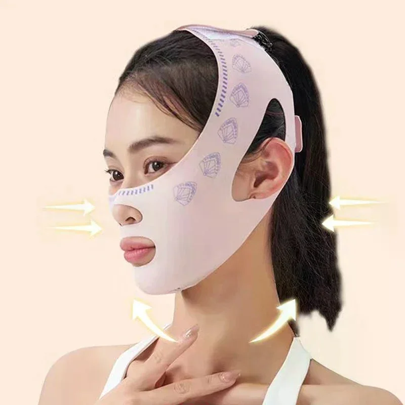 1/2/4/6pcs Chin Cheek Face Slimming Bandage Lift Up Belt V Line Face Shaper Facial Anti Wrinkle Strap Skin Care Beauty Tools view 5