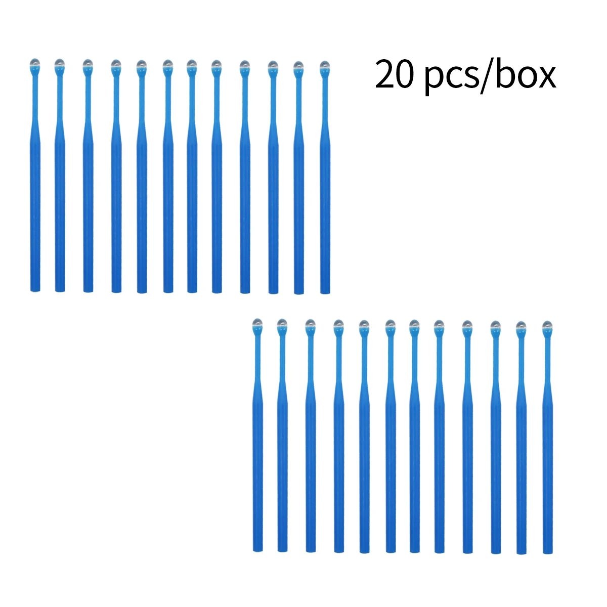 20 teile/schachtel Dental Einweg-Klebe spitze Applikator Bonding Rod für die zahn ärztliche Wiederherstellung