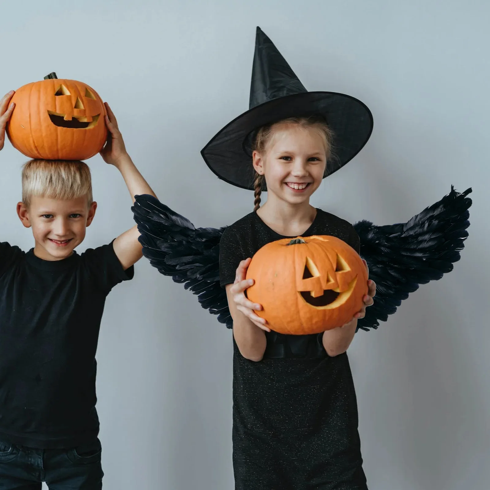 1 Juego de disfraz de diablo con alas para niños, traje de Cosplay para fiesta de Halloween, ropa de escenario, traje de juego de rol para niños, suministro para festivales