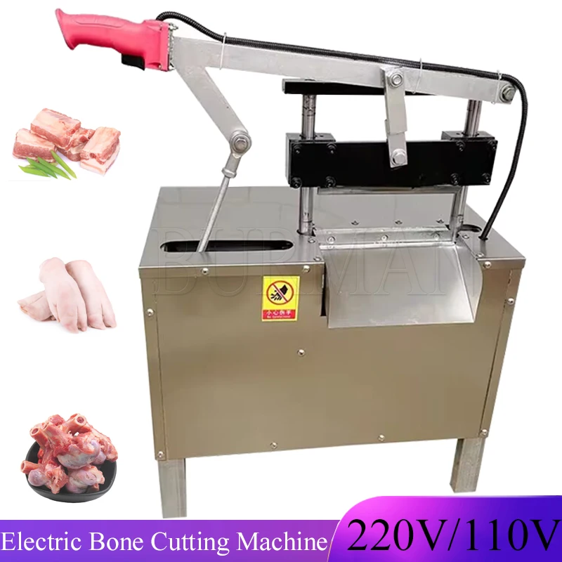 

Commercial Electric Saw Bone Cutting Machine Bamboo Bone Sawing Machine Saw Bone Machine Ribs Guillotine Cutter Machine