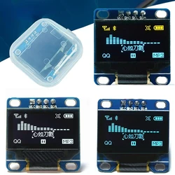 Módulo de pantalla OLED SSD1306 I2C IIC SPI Serial 128X64 LCD, 4 pines, Amarillo, Azul blanco para Arduino (sin soldadura), 0,96 pulgadas