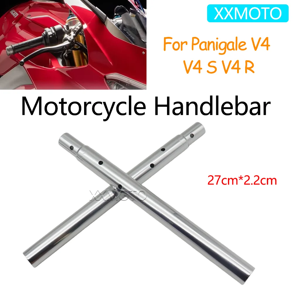 

For DUCATI Panigale V4S V4 S V4R V4 R 2018 2019 2020 2021 2022 22mm Motorcycle Handlebar Hand Grip Handle Bar Accessories