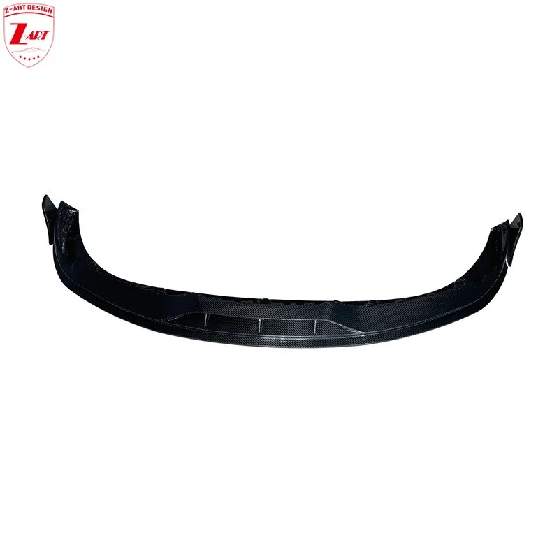 

Z-ART For Taycan Dry Carbon Fiber Front Lip for Porsche Taycan J1 P Style Prepreg Carbon Fiber Front Lip For Taycan 2020-2024