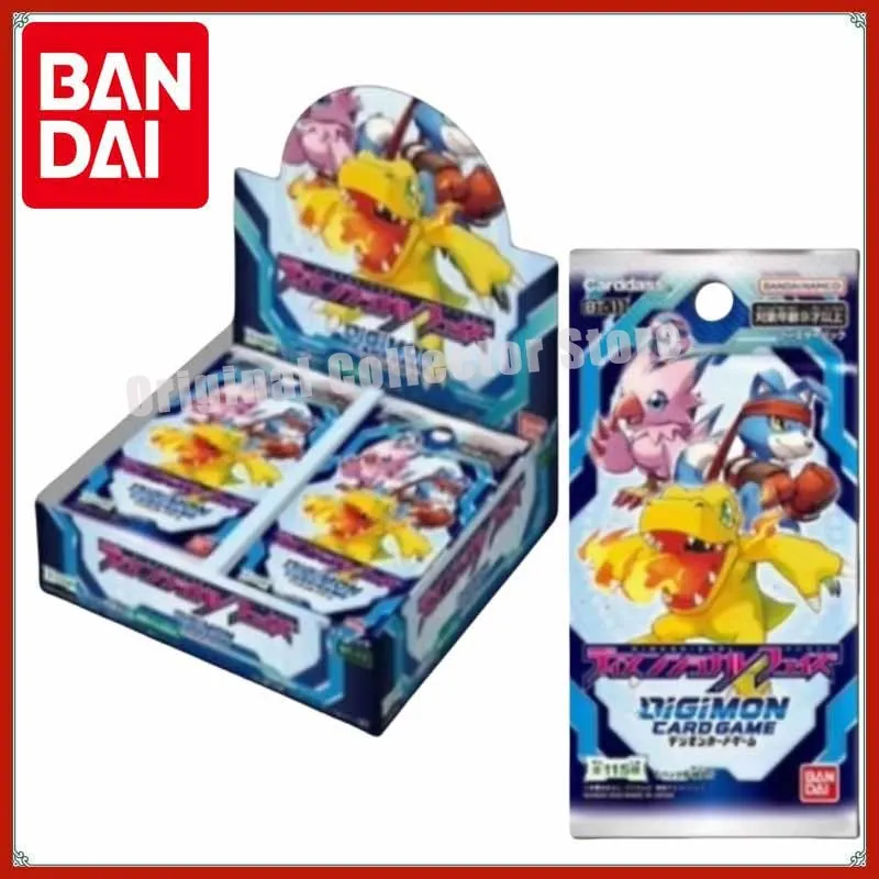 

Оригинальные карты Bandai Digimon DTCG, японская цифровая боевая карта монстра, размер BT-11, сумка для пополнения сцены, коллекционный подарок ребенку