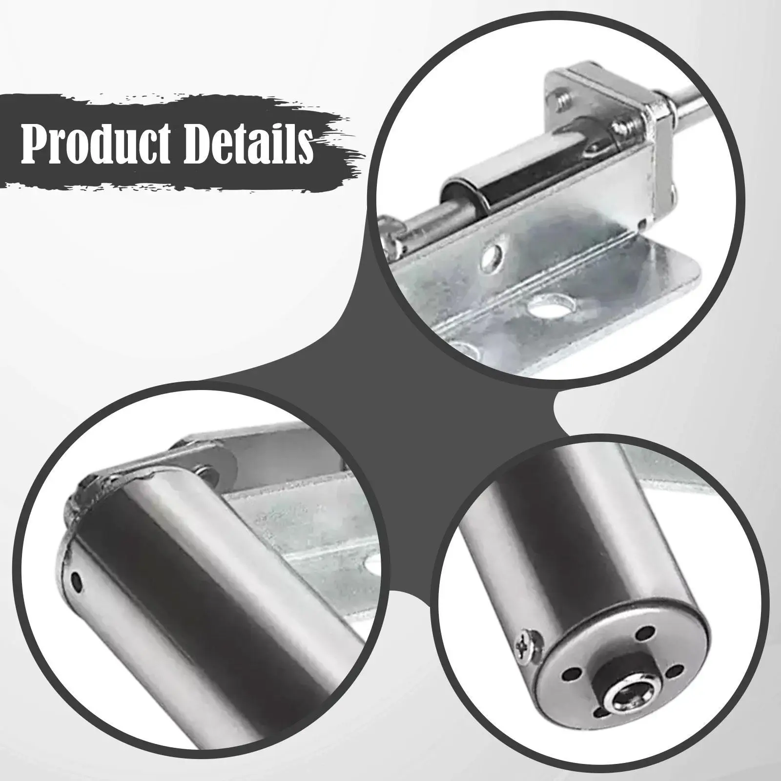 Telescopic Reciprocating Linear Actuator DC Motor Mini Metal Design 39mm Stroke for Automation Motion Applications