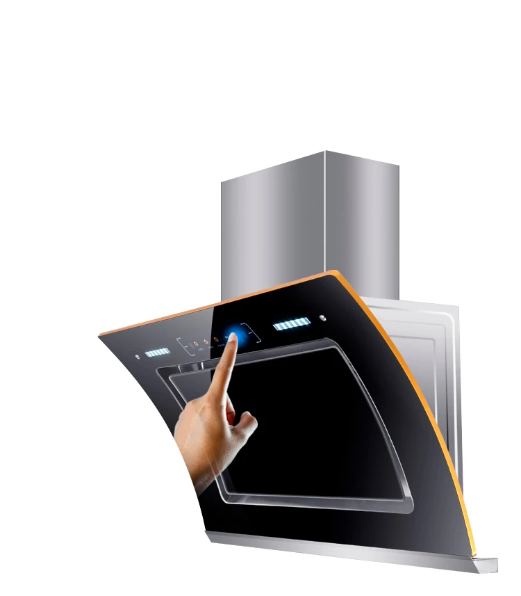 90 سنتيمتر أسعار المورد الحرة مخصص الفولاذ المقاوم للصدأ مدخنة المنزلية مطعم مدخنة الأجهزة المدى اغطية المطبخ الذكية