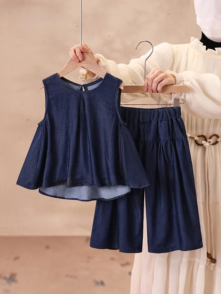 girls'-summer-slim-fit-denim-set-lightweight-sleeveless-wide-leg-pants-two-piece-outfit-korean-style-baby-vest-and-pants-ense