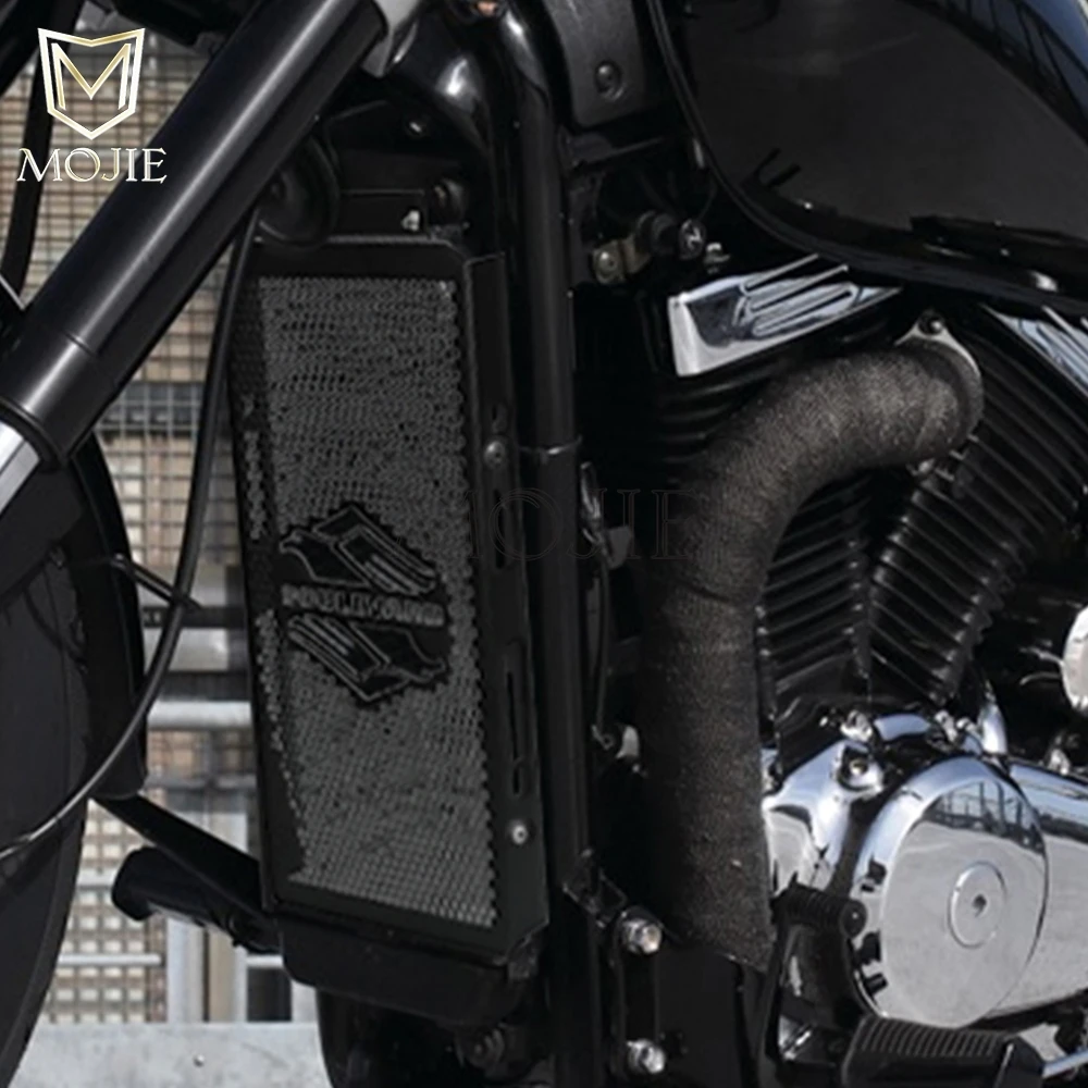 لسوزوكي VL800 VL 800 الدخيل C800 2005-2024 VL800 الدخيل VOLUSIA 2001 2002 2003 2004 دراجة نارية شبكة المبرد غطاء حماية