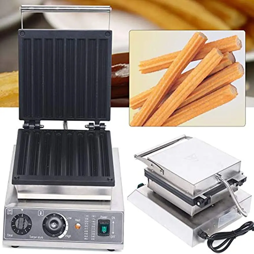 110V 8pcs Commercial Electric Baker Maker Iron Machine