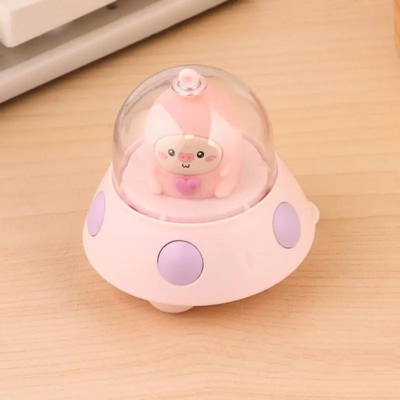 Lampu proyektor LED malam proyektor, lampu piring terbang Mini, lampu proyektor langit-langit untuk kamar tidur, ruang permainan, Meja teater Rumah