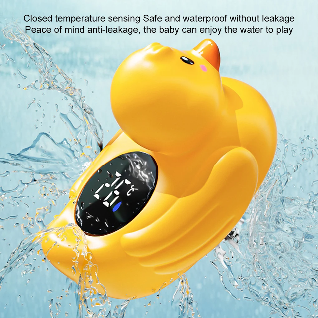 Интеллектуальный электронный термометр для воды с трехцветным напоминанием, легкий термометр для температуры воды